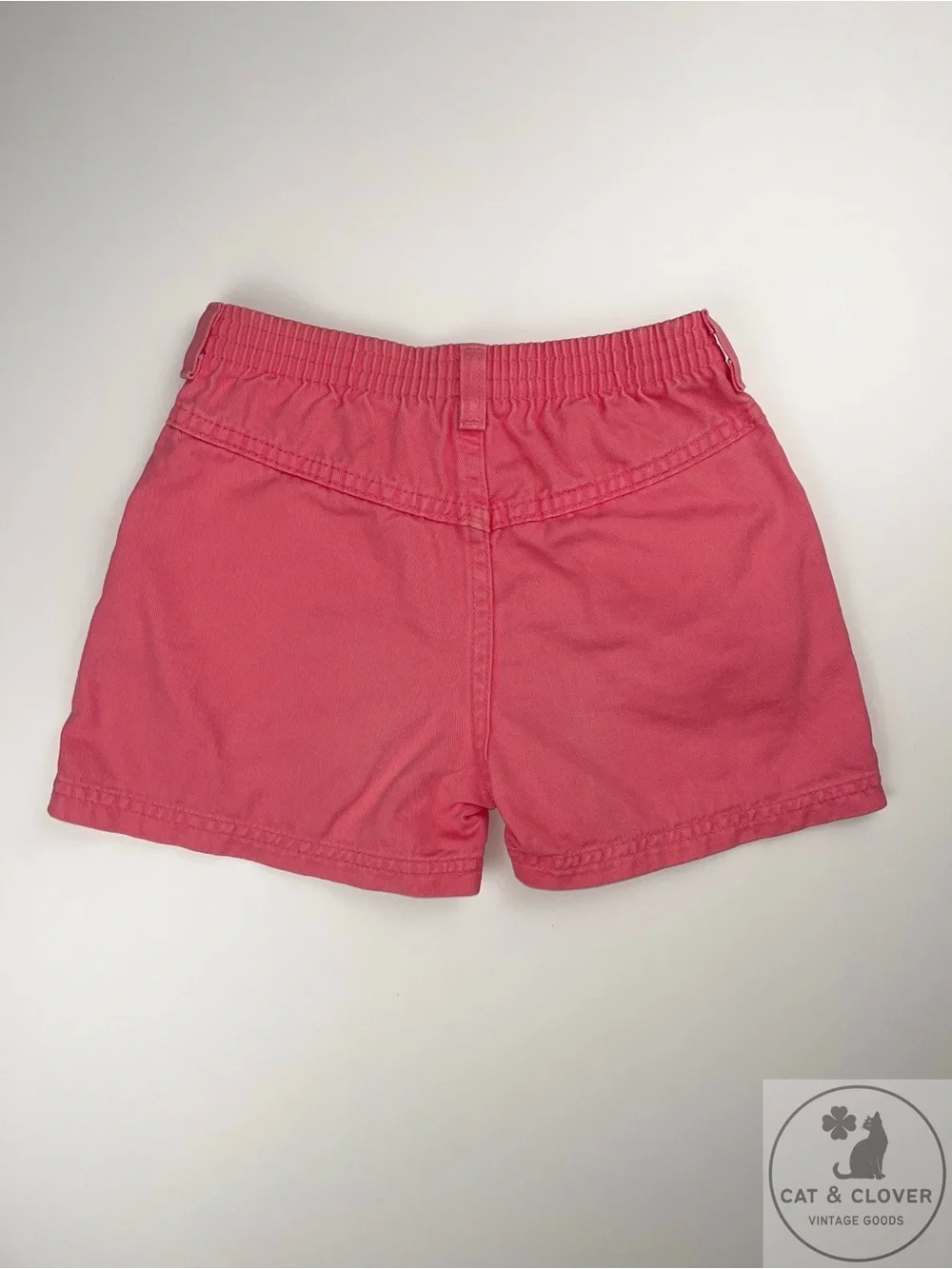 OshKosh B'gosh 90s Pink Coral Cotton Girls Vintage Shorts Size 5